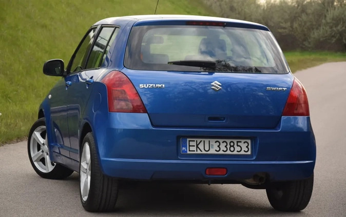 Suzuki Swift cena 12900 przebieg: 193000, rok produkcji 2007 z Kutno małe 631